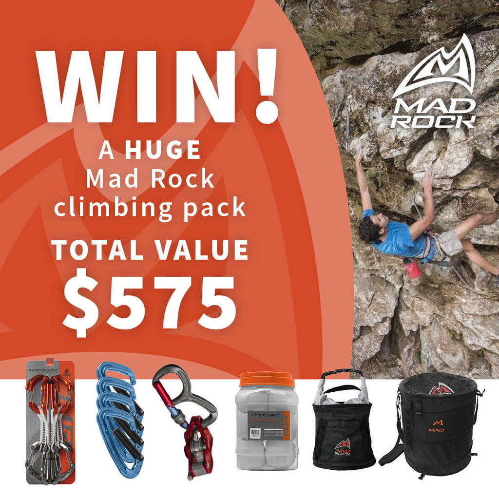 Win a Mad Rock Climbing Pack New Zealand