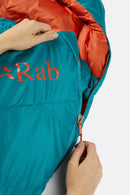 Rab Women's Ascent 500 Down Sleeping Bag Reg LH