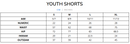 Sendy Youth Peaky MTB Shorts