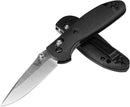 Mini Griptilian Drop Point - Black Grivory