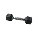 York Hexagonal Rubber Dumbbell