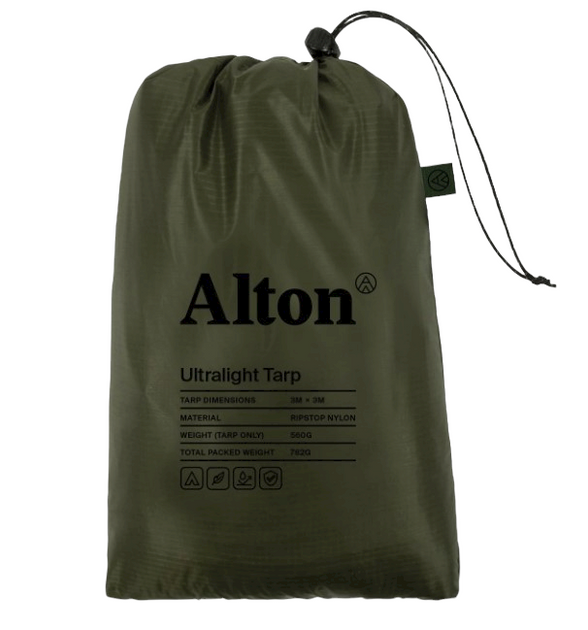 alton goods tarp Alton Ultralight Tarp 3m x 3M