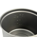 Toaks Titanium Pot 900mm x 115mm Dia