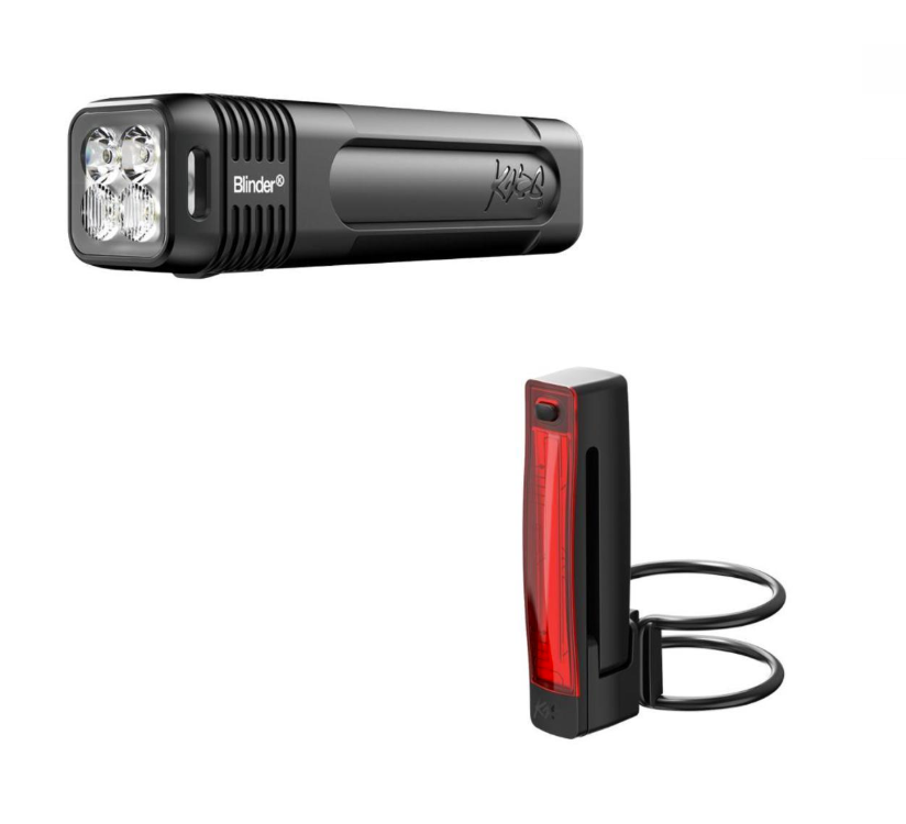 Knog Blinder 700 Lumen + Plus Rear Bike Light Set