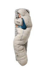 Rab Mythic -12degC Sleeping Bag - Dark Pewter - Regular LH | Gearshop NZ