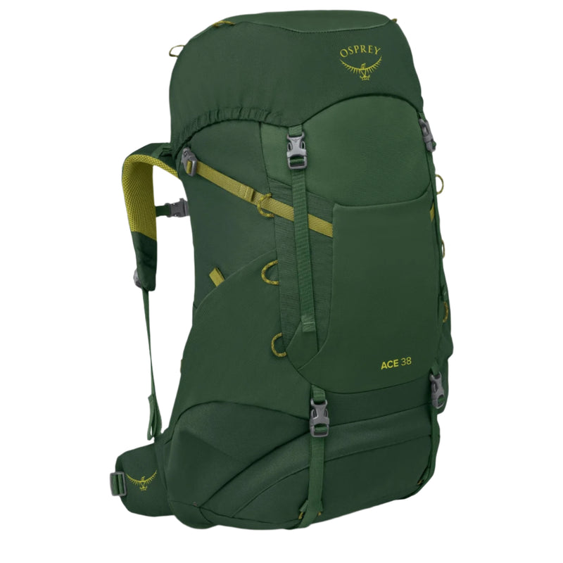 Osprey Ace 38 Kids Backpack - Green Canopy/Matcha Green