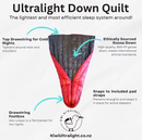 Kiwi Ultralight Down Quilt | Gearshop NZ
