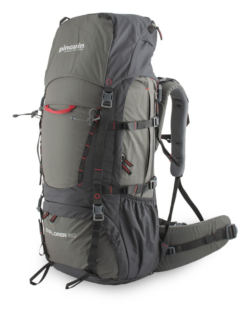 Pinguin Explorer 60 Hiking Backpack - Black