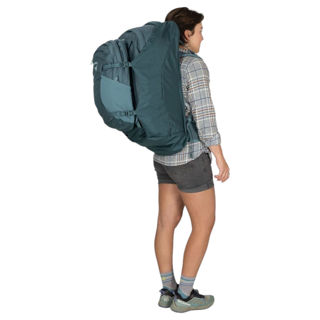 Osprey Fairview 70 Womens Travel Backpack Cascade Blue