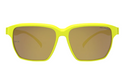 Hilx Nomad Rebel Sunglasses - Neon Yellow w/ Gold Mirror Polarized Lens | Gearshop NZ
