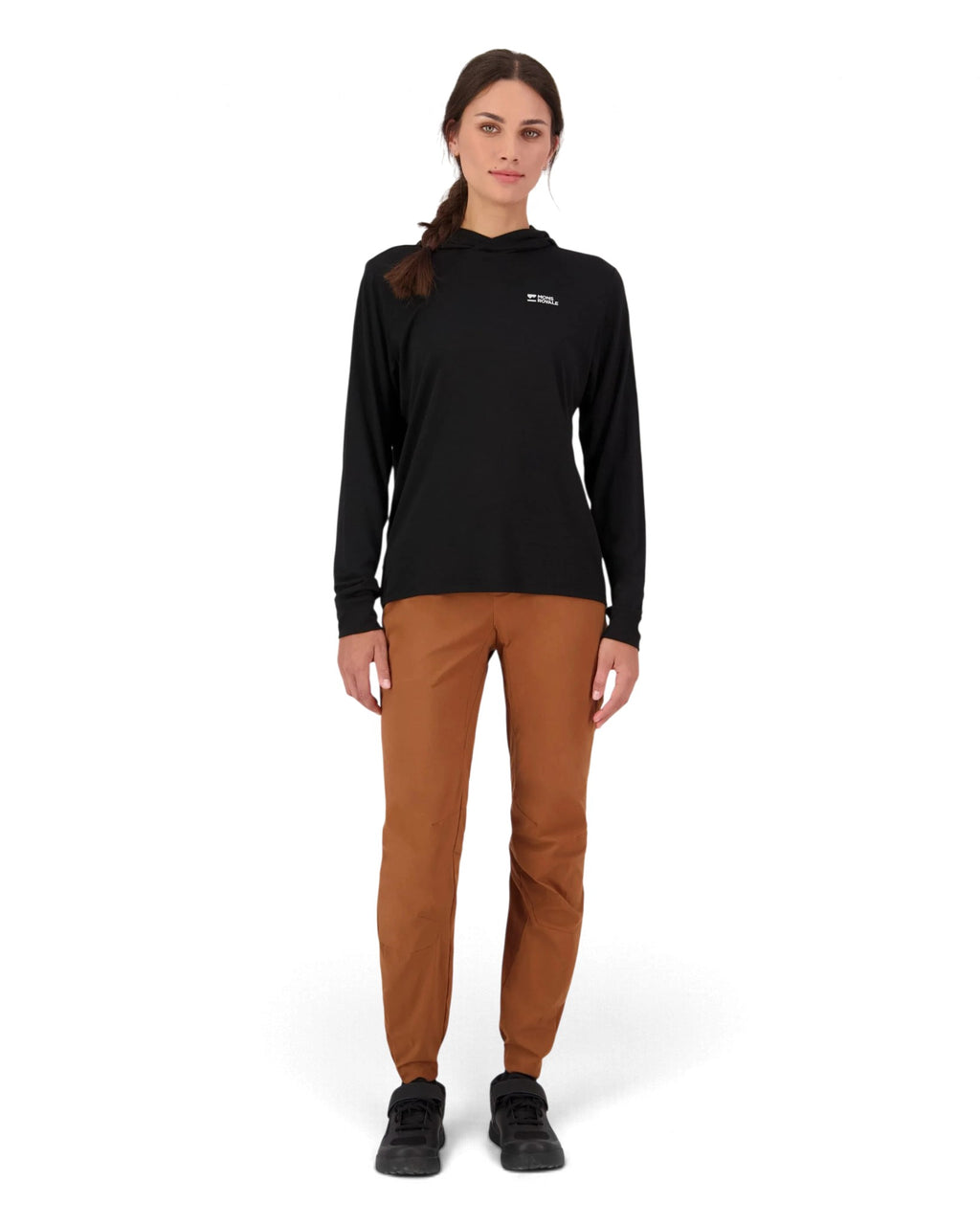 Mons Royale Women's Pivot Merino Long Sleeve Hoodie
