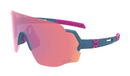 Hilx Kinetik Savage Sunglasses - Large - Matte Green/Pink w/ Mountain Bike Lens | Gearshop NZ
