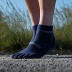 Creepers Merino Toe Socks - Quarter Crew Length Ltd Edition