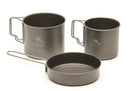 Toaks Titanium 1 Person Cookset (3pc) | Gearshop NZ