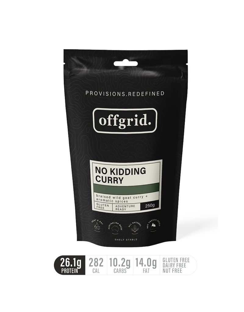 Offgrid Heat & Eat Meal - No Kidding Curry 250g