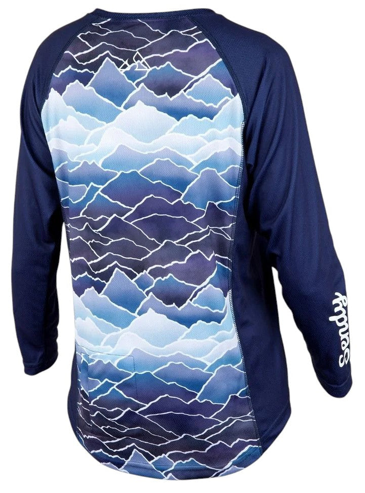 Sendy Youth Long Sleeve Bike Jersey