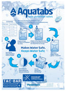 Aquatabs Water Purification 50 Tablet Pack | Gearshop NZ