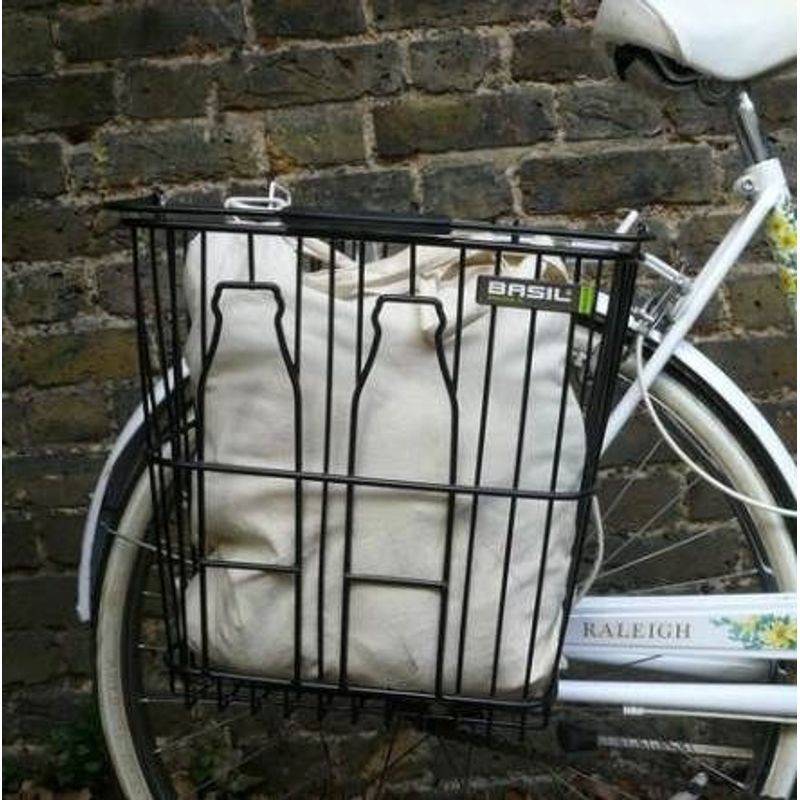 Basil Bottle Rear Hanging Carrier Bike Basket