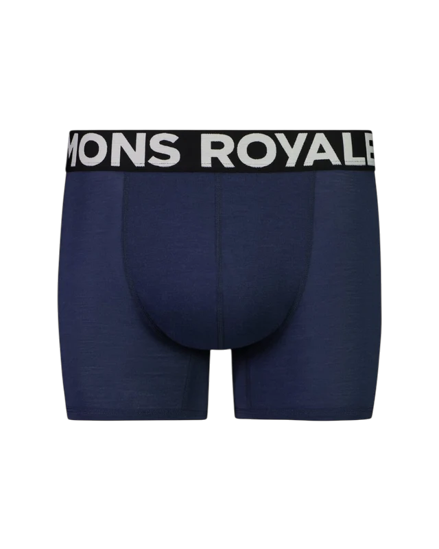 Mons Royale Men's Hold 'em Shorty Merino Boxer