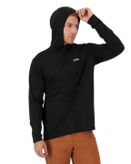 Mons Royale Men's Pivot Merino Long Sleeve Hoodie