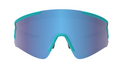 Hilx Kinetik Ronin Sunglasses - Matte Aqua Green w/ Purple Polarized Lens | Gearshop NZ