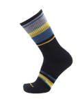 Point6 Stripe Block Light Crew Socks