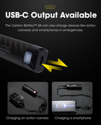 Nitecore Carbon Battery 6k Portable Power Bank