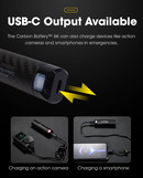 Nitecore Carbon Battery 6k Portable Power Bank | Gearshop NZ