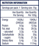 The Crafty Weka Original Flavour Snack Bars (Pack of 8) | Gearshop NZ