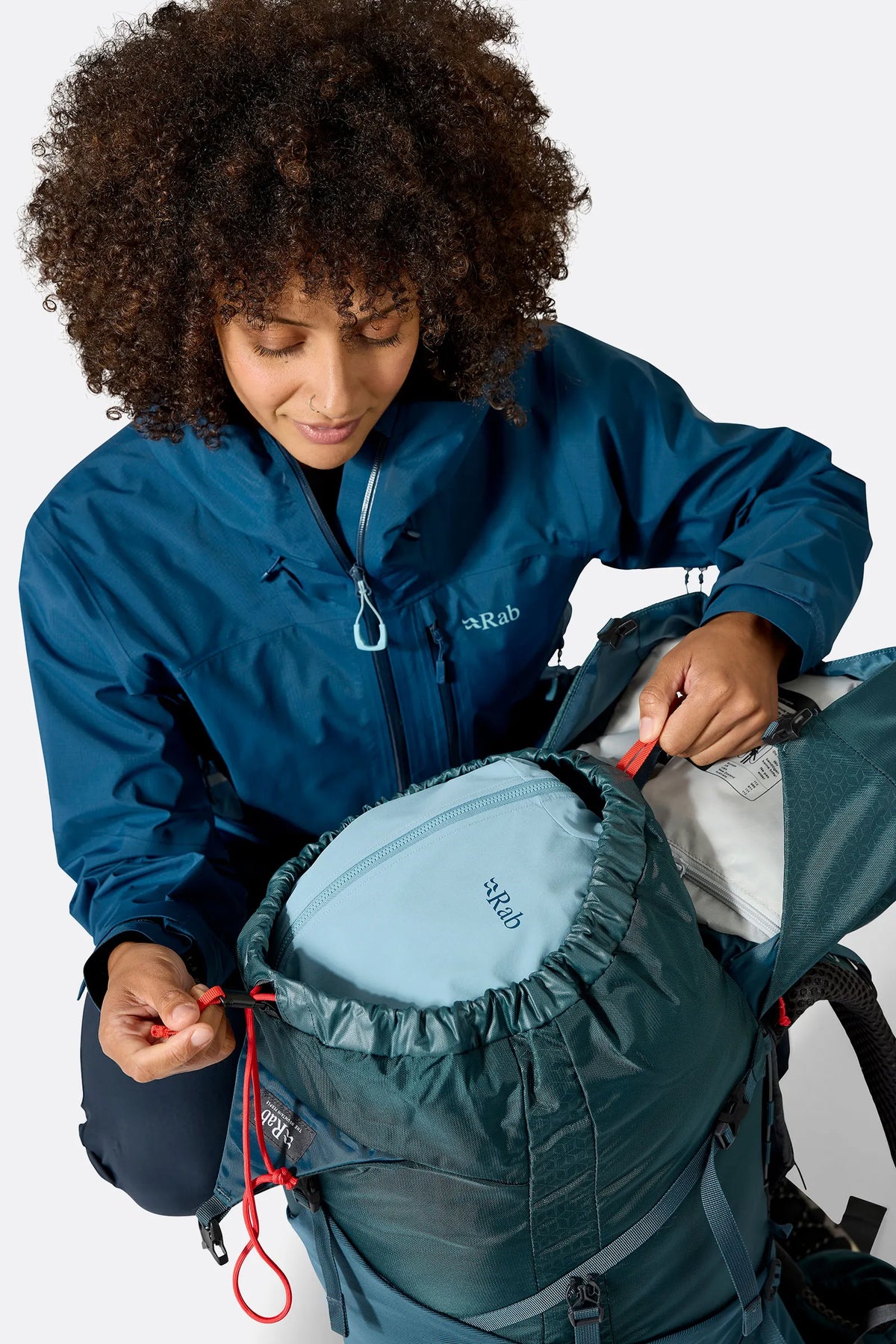Rab Women's Exion 45L ND Hiking Pack Orion Blue S/M
