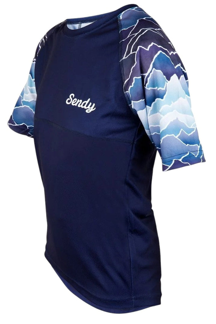Sendy Youth Short Sleeve Bike Jersey