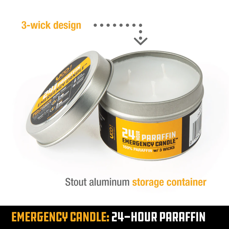 UCO 24hr Paraffin Emergency Candle