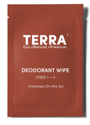 Terra Deodorant Wipes - 30x | Gearshop NZ
