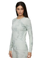 Le Bent Womens Fractal Midweight Crew | Gearshop NZ
