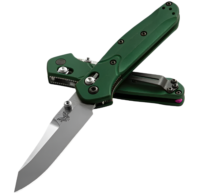 Benchmade 945 Mini Osborne - Green Aluminium