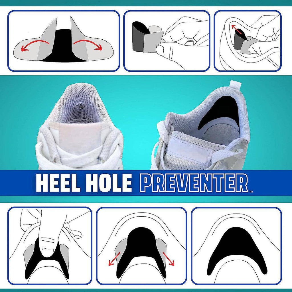Trainer Armour Heel Hole Preventer Pack
