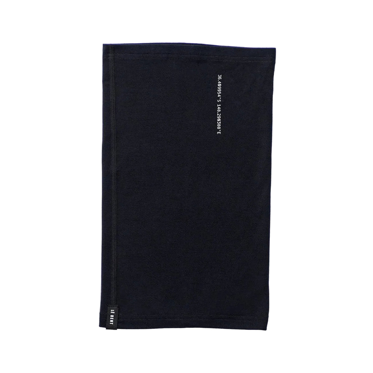 Le Bent Core Lightweight Neck Gaiter - Black