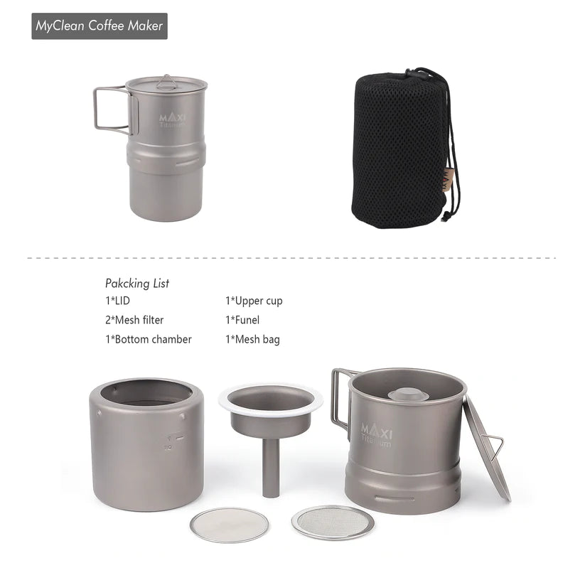Maxi MyClean Ultra Lightweight Coffee Maker