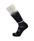 Point6 Snowflake Block Medium OTC Ski Socks