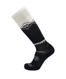 Point6 Snowflake Block Medium OTC Ski Socks