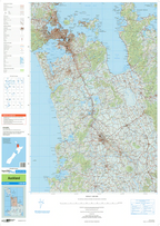 NZ Topo 250 Map 05 - Auckland