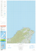 NZ Topo 250 Map 07 - East Cape