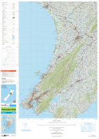 NZ Topo 250 Map 14 - Palmerston North