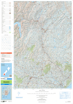 NZ Topo 250 Map 26 - Alexandra