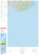 NZ Topo 250 Map 30 - Owaka