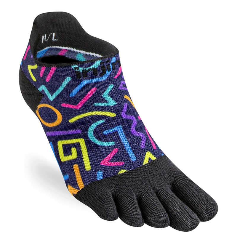 Injinji Spectrum Womens Run Lightweight No-Show