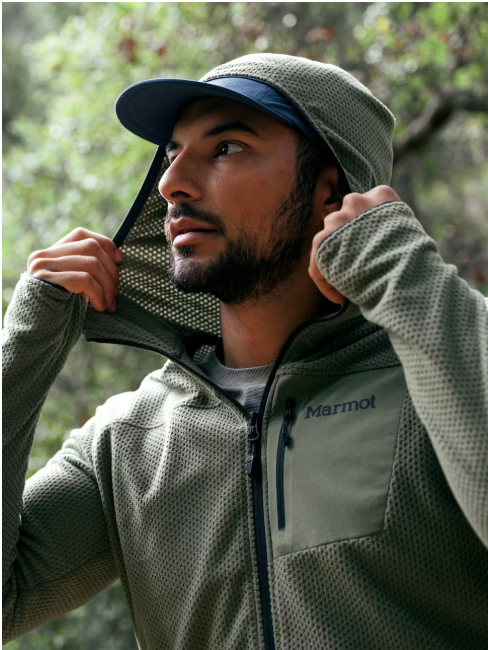 Marmot Men's AirFleece Performance Full-Zip Hoody