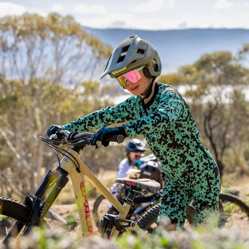 Sendy Youth Long Sleeve Bike Jersey