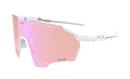 Hilx Kinetik Gladiator Sunglasses -Large - Shiny White w/ Trail Lens | Gearshop NZ