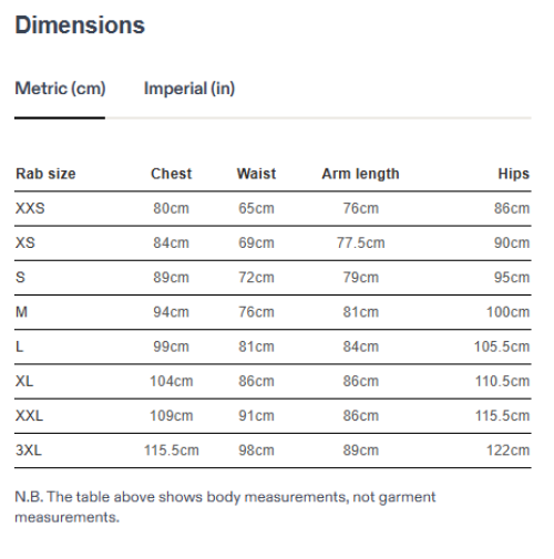 Rab Nexus Womens Pull-On Top